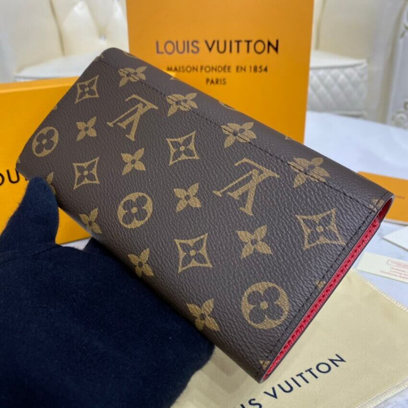 Louis Vuitton Monogram Cavas Sarah Wallet M62236