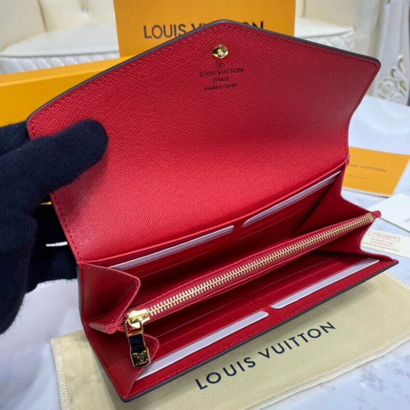 Louis Vuitton Monogram Cavas Sarah Wallet M62236
