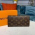 Louis Vuitton Monogram Cavas Sarah Wallet M62236