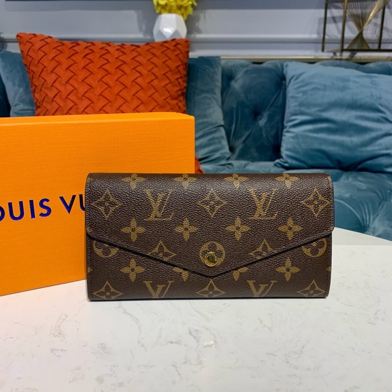 Louis Vuitton Monogram Cavas Sarah Wallet M62236