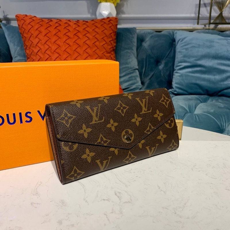 Louis Vuitton Monogram Cavas Sarah Wallet M62236