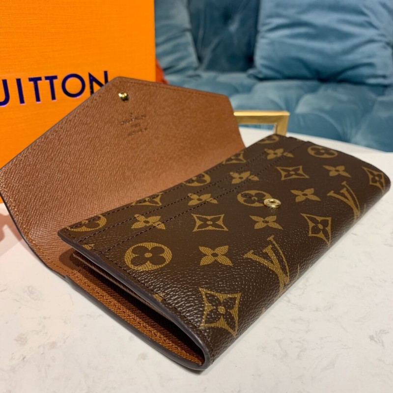 Louis Vuitton Monogram Cavas Sarah Wallet M62236