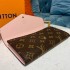 Louis Vuitton Monogram Cavas Sarah Wallet M62236