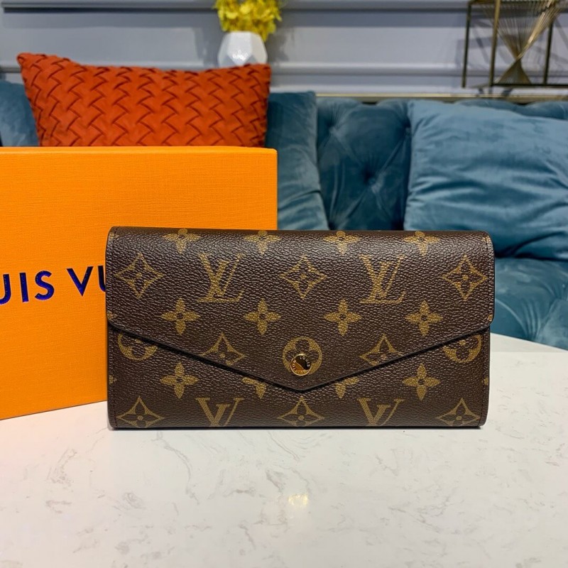 Louis Vuitton Monogram Cavas Sarah Wallet M62236