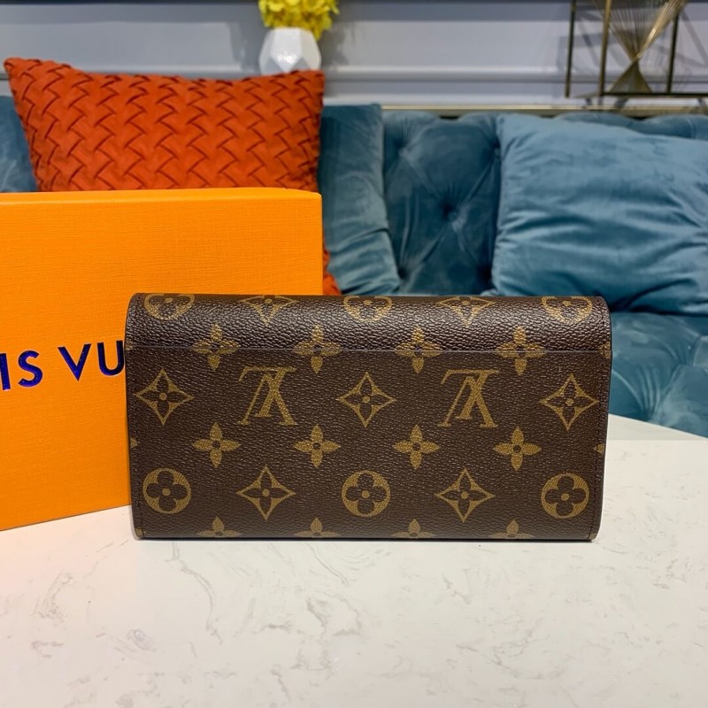 Louis Vuitton Monogram Cavas Sarah Wallet M62236