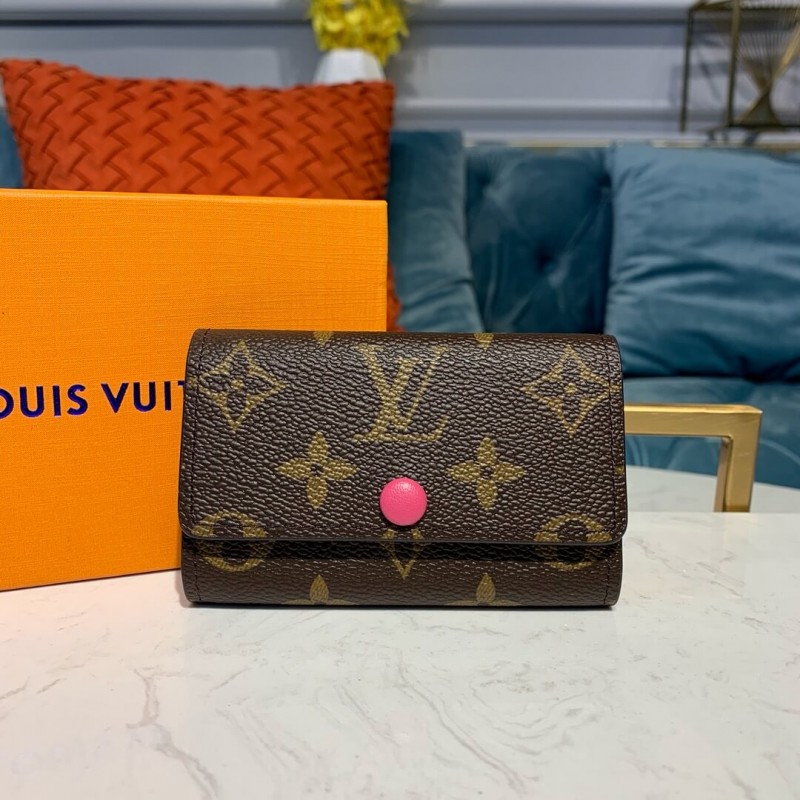 Louis Vuitton Monogram Canvas 6 Key Holder M60701
