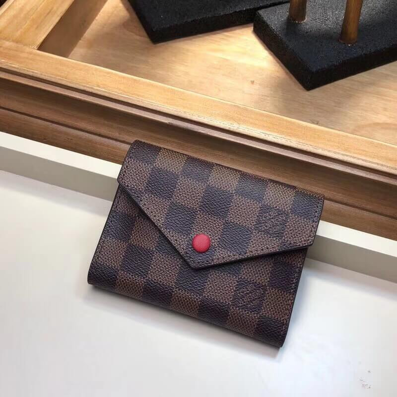 Louis Vuitton Damier Ebene Victorine Wallet N41659