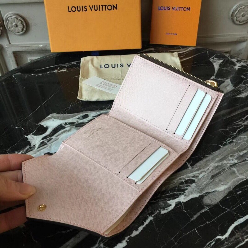 Louis Vuitton Damier Ebene Victorine Wallet N41659