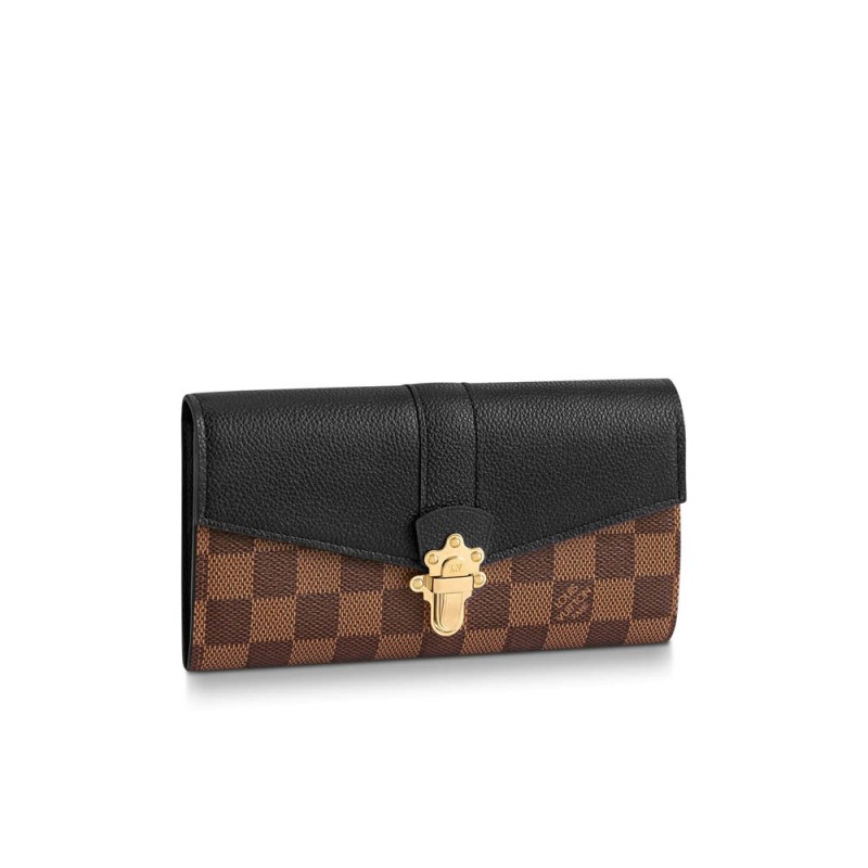 Louis Vuitton Monogram Cavas Clapton Wallet N64449
