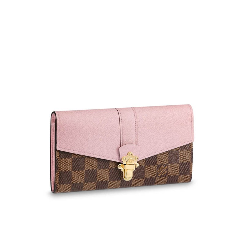 Louis Vuitton Monogram Cavas Clapton Wallet N64449