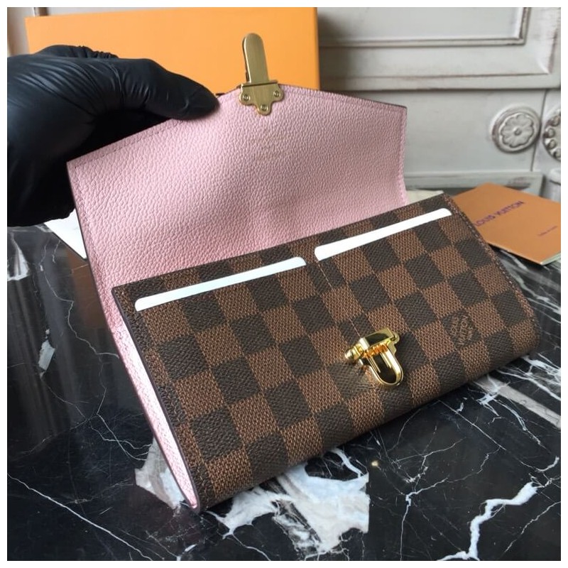 Louis Vuitton Monogram Cavas Clapton Wallet N64449