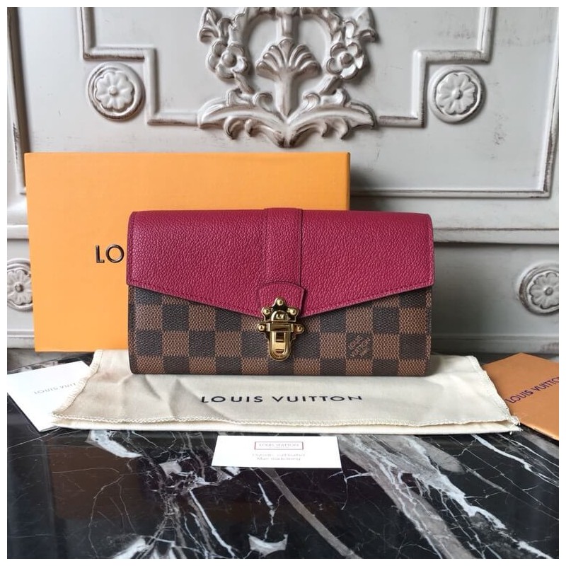 Louis Vuitton Monogram Cavas Clapton Wallet N64449