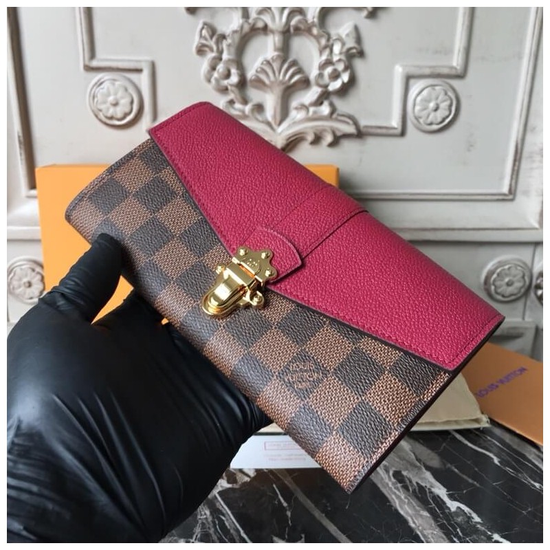 Louis Vuitton Monogram Cavas Clapton Wallet N64449