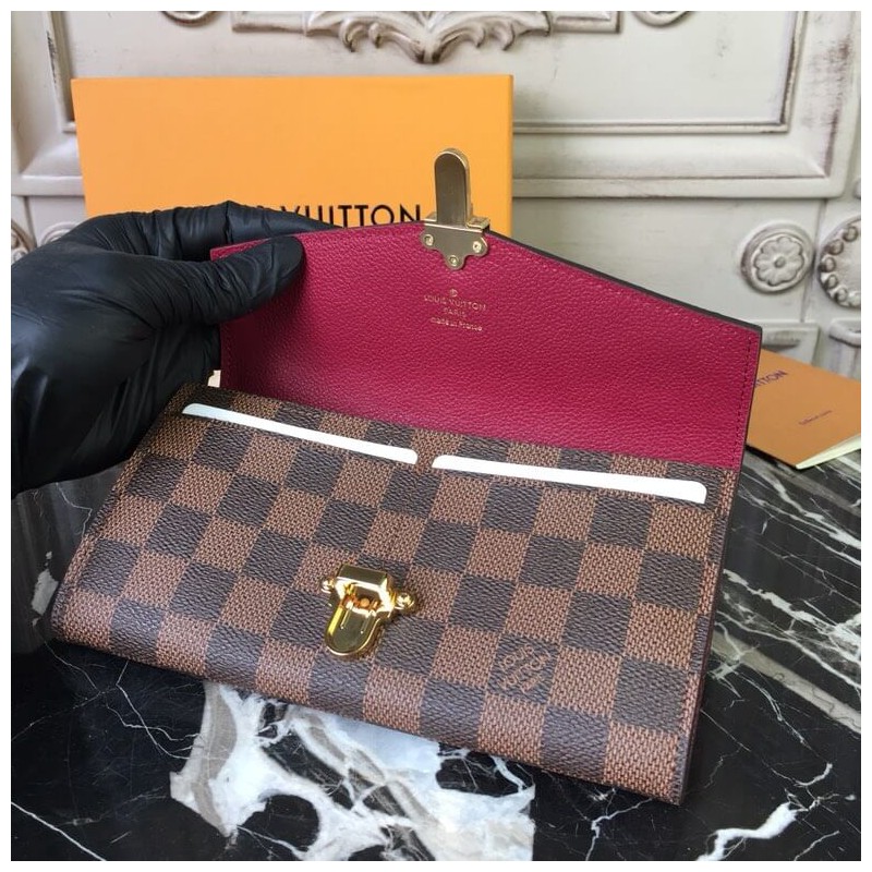 Louis Vuitton Monogram Cavas Clapton Wallet N64449