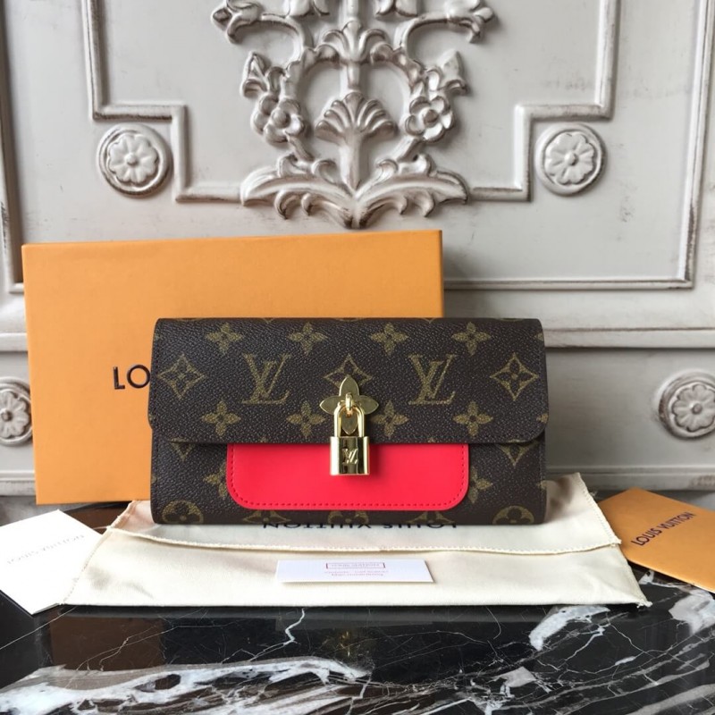 Louis Vuitton Monogram Cavas Flower Wallet M62566