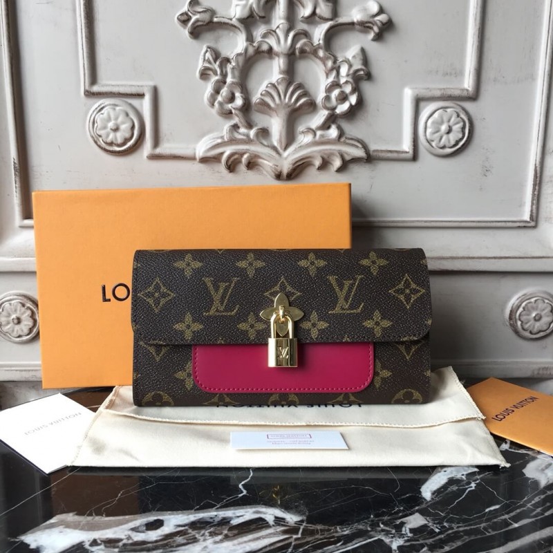Louis Vuitton Monogram Cavas Flower Wallet M62566