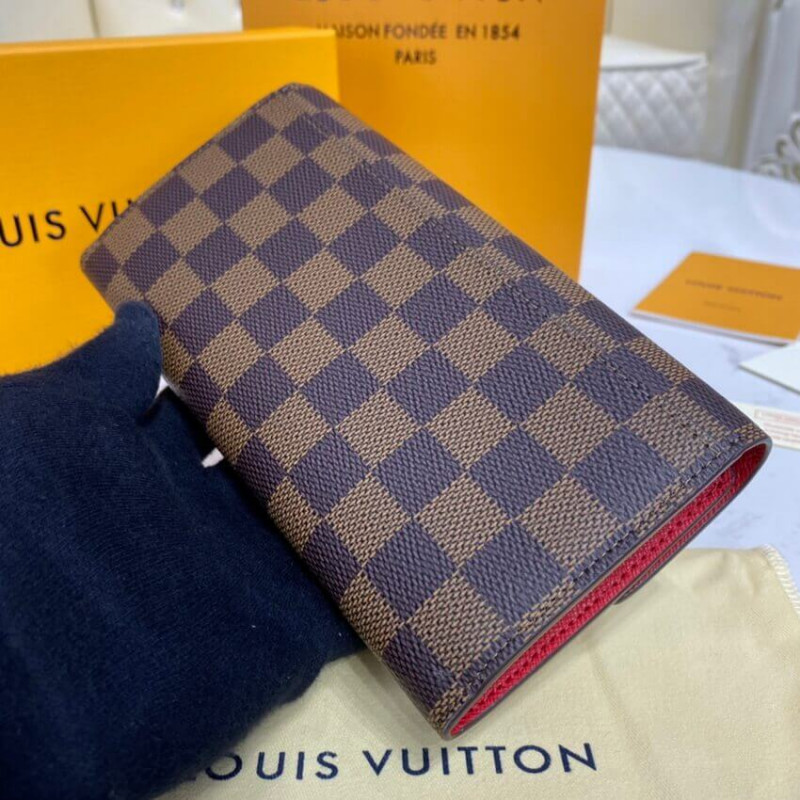 Louis Vuitton Damier Ebene Sarah Wallet N63209