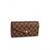 Louis Vuitton Damier Ebene Sarah Wallet N63209
