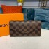 Louis Vuitton Damier Ebene Sarah Wallet N63209
