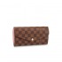 Louis Vuitton Damier Ebene Sarah Wallet N63209