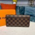 Louis Vuitton Damier Ebene Sarah Wallet N63209