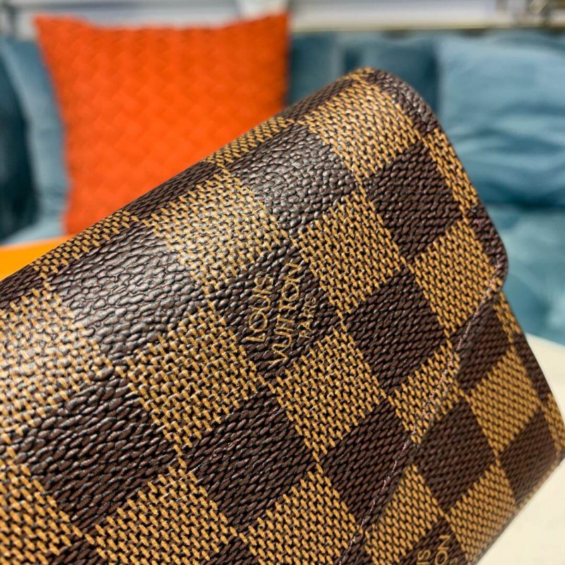 Louis Vuitton Damier Ebene Sarah Wallet N63209
