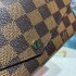 Louis Vuitton Damier Ebene Sarah Wallet N63209