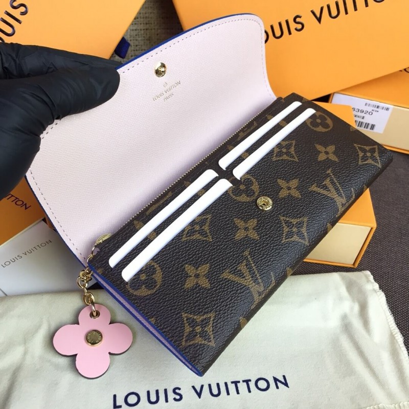 Louis Vuitton Monogram Canvas Emilie Wallet M68331
