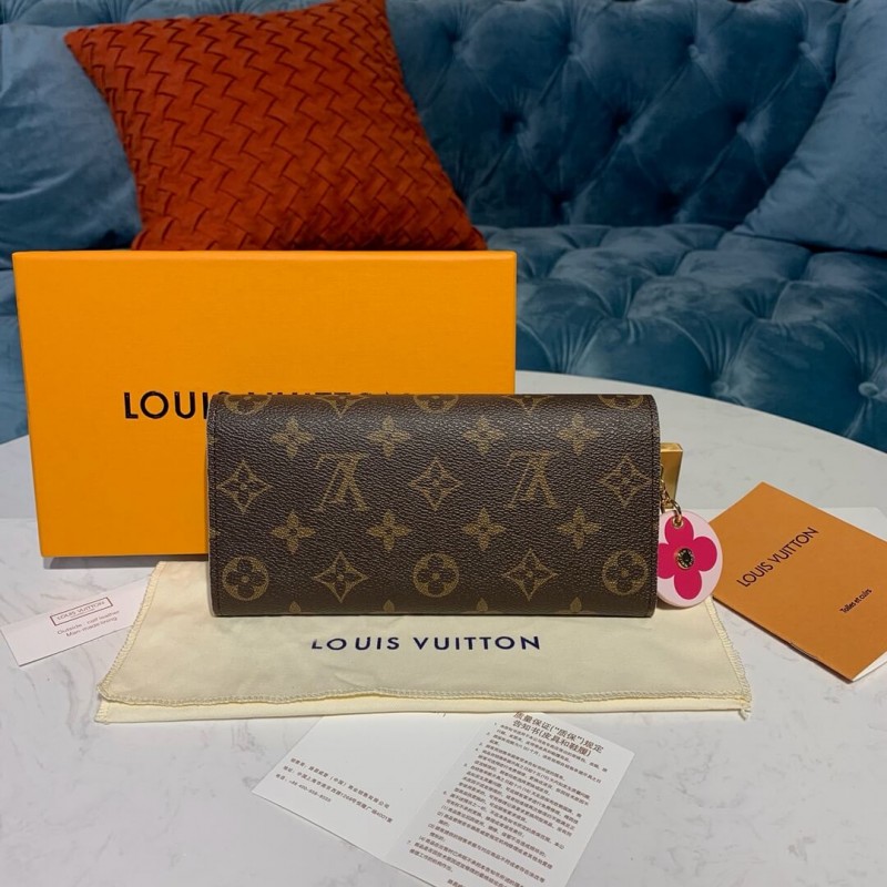 Louis Vuitton Monogram Canvas Emilie Wallet M68331