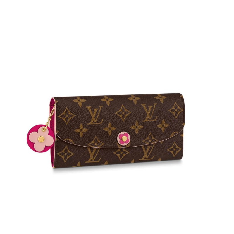 Louis Vuitton Monogram Canvas Emilie Wallet M68331