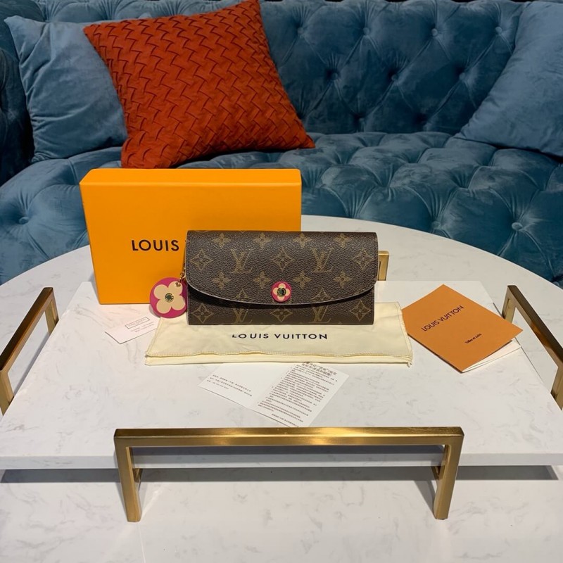 Louis Vuitton Monogram Canvas Emilie Wallet M68331