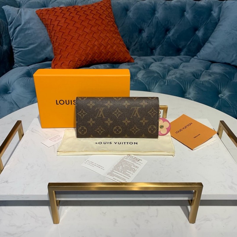 Louis Vuitton Monogram Canvas Emilie Wallet M68331