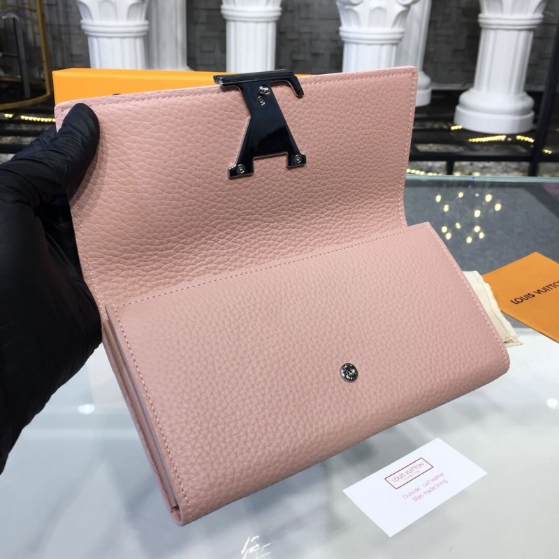 Louis Vuitton Taurillon Leather Capucines Wallet M62556