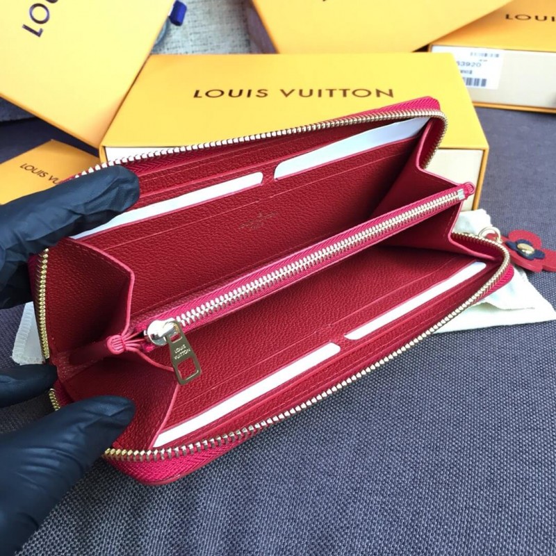 Louis Vuitton Monogram Empreinte Clemence Wallet M64162