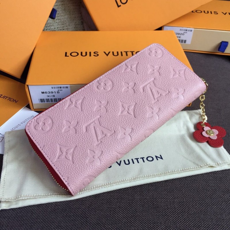 Louis Vuitton Monogram Empreinte Clemence Wallet M64162