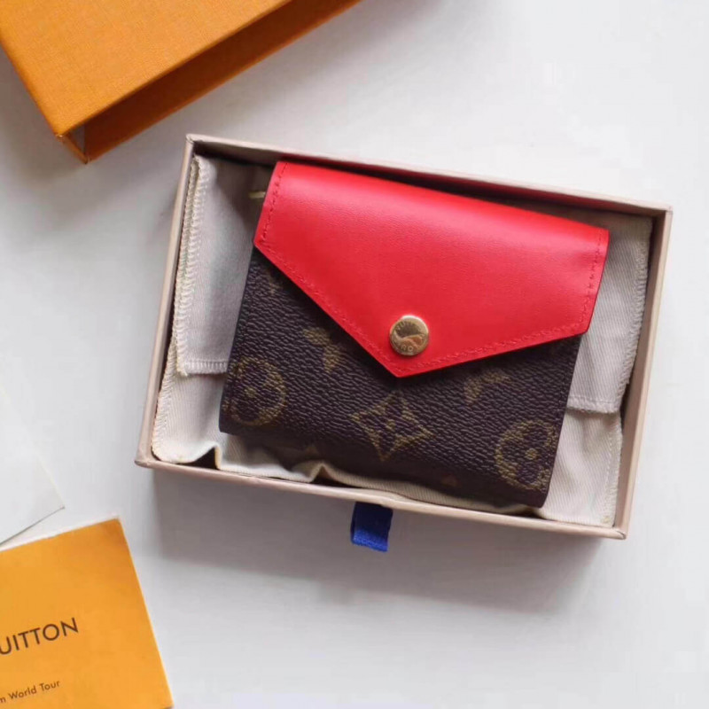 Louis Vuitton Monogram Canvas Zoe Wallet M63881 M62932 M62933