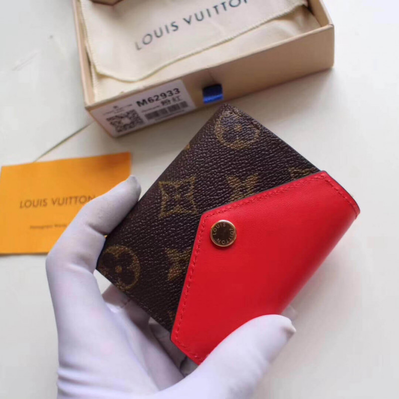 Louis Vuitton Monogram Canvas Zoe Wallet M63881 M62932 M62933