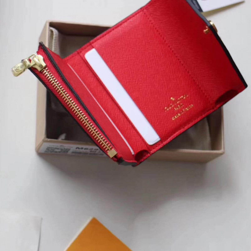 Louis Vuitton Monogram Canvas Zoe Wallet M63881 M62932 M62933