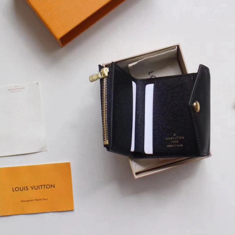 Louis Vuitton Monogram Canvas Zoe Wallet M63881 M62932 M62933