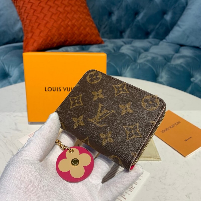 Louis Vuitton Monogram Cavas Zippy Coin Purse M68312
