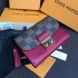 Louis Vuitton Damier Ebene Croisette Compact Wallet N60208