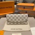 Louis Vuitton Damier Azur Canvas Emilie Wallet N41625