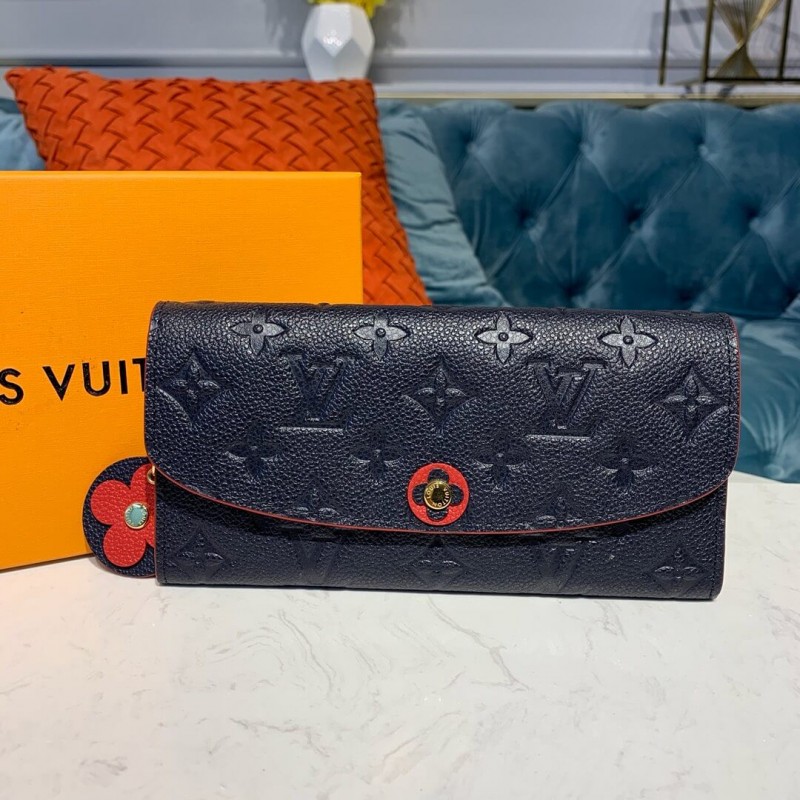 Louis Vuitton Monogram Empreinte Emilie Wallet M64162