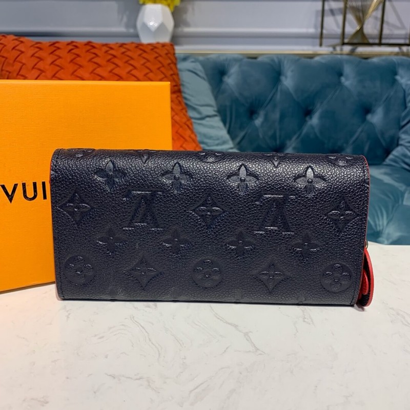 Louis Vuitton Monogram Empreinte Emilie Wallet M64162
