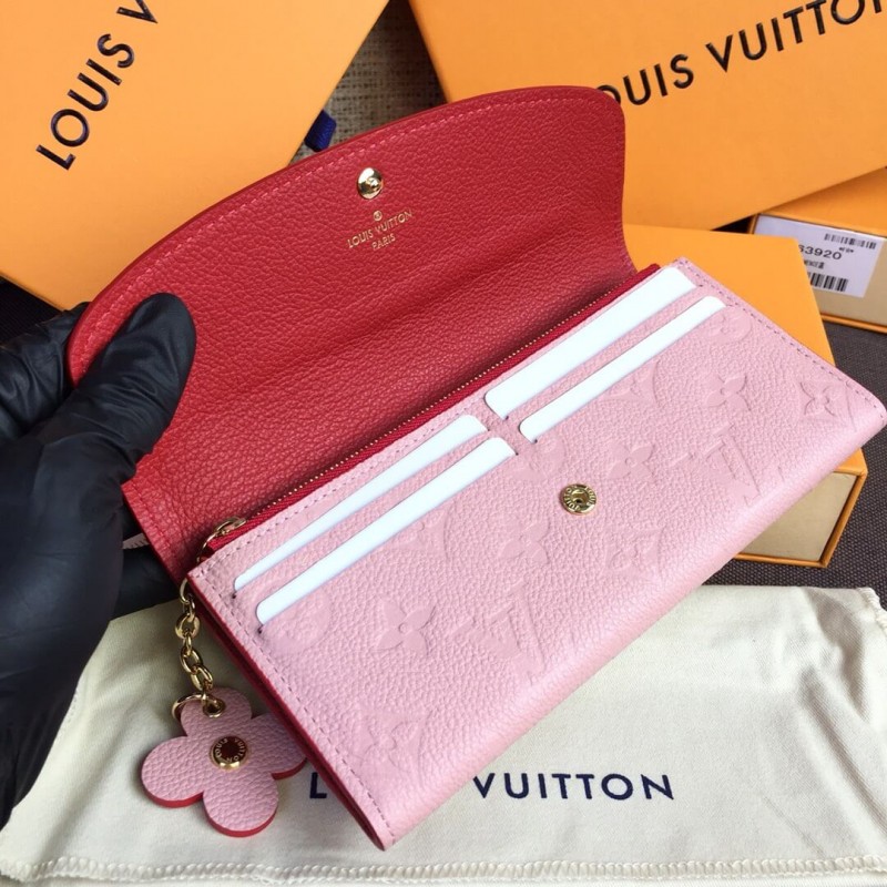 Louis Vuitton Monogram Empreinte Emilie Wallet M64162