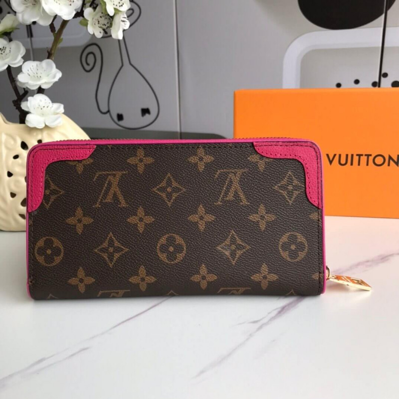 Louis Vuitton Monogram Zippy Wallet Retiro M61188