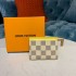 Louis Vuitton Damier Azur Zoe Wallet N60219 N60220