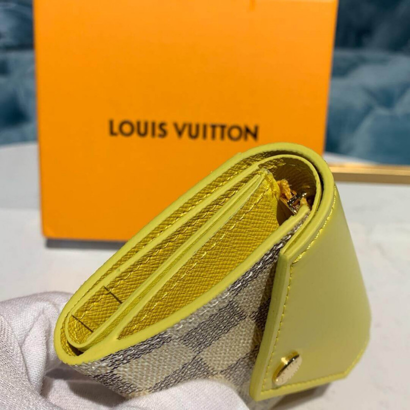 Louis Vuitton Damier Azur Zoe Wallet N60219 N60220