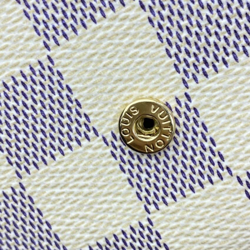 Louis Vuitton Damier Azur Zoe Wallet N60219 N60220