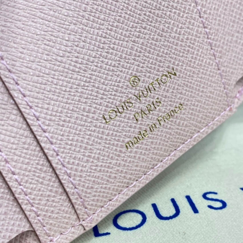 Louis Vuitton Damier Azur Zoe Wallet N60219 N60220